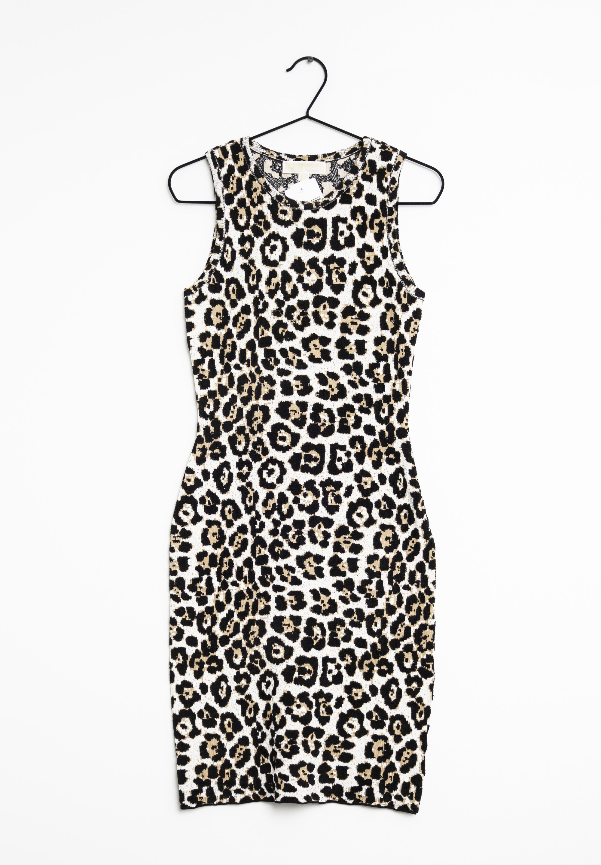 bodycon dress crochet Bodycon Knit Dress in Layered Viscose Crochet Ecru / 8