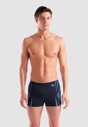 POSEIDONIA - Pantalón de baño - black-turquoise