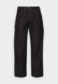 565™ LOOSE STRAIGHT - Delovne kavbojke - black