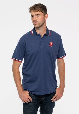 Paradiso Clothing THE ROLLING STONES CLASSIC TONGUE UNISEX - Polo shirt - navy