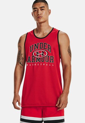 Under Armour SLEEVELESS BASELINE REVERSIBLE - Top - red