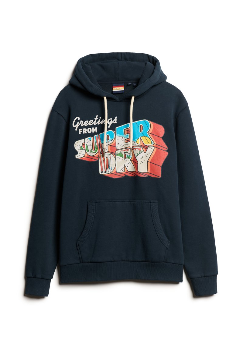 Superdry & Co Sweater blauw Superdry & Co Sweater blauw