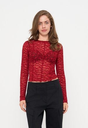 Even&Odd by Zalando, Блуза с дълги ръкави - berry