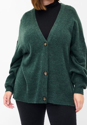 Strickjacke - green