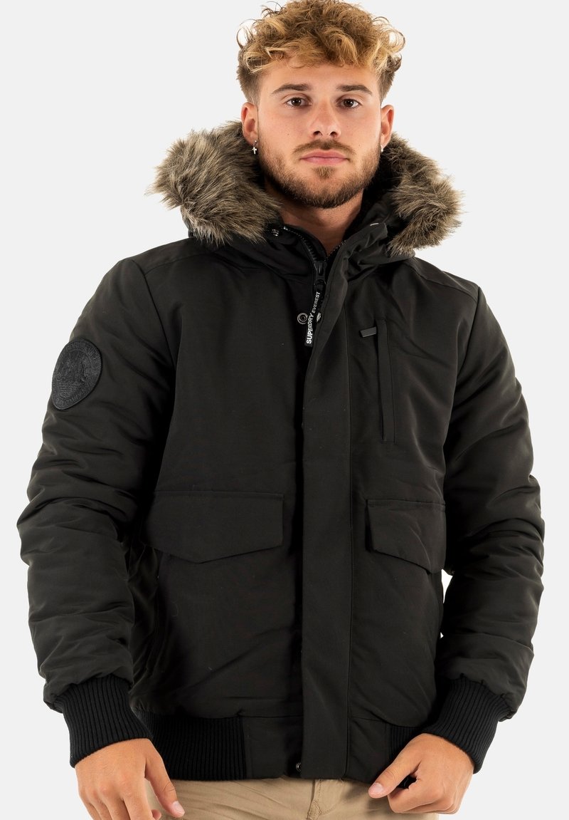 Superdry Veste d'hiver - noir - ZALANDO.FR