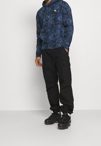 Abercrombie & Fitch Jersey con capucha - dark blue
