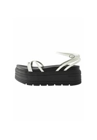 CHUNKY STRAPPY - Sandales à plateforme - white