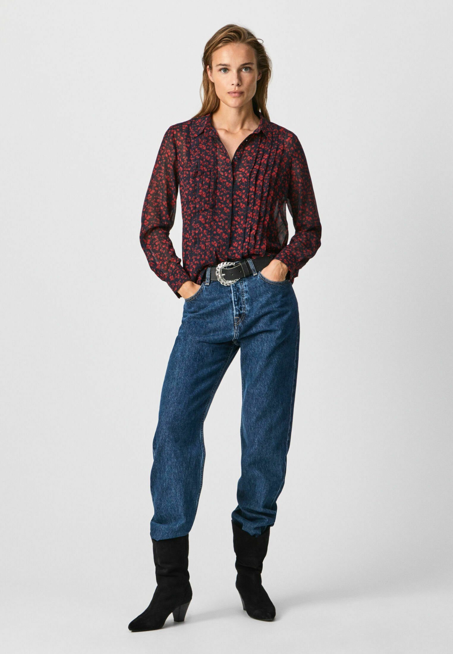 Pepe Jeans DIANA - Camicia - multi/blu scuro - Zalando.it