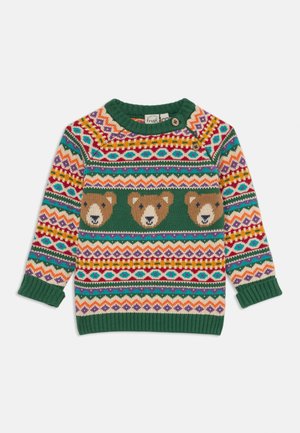 FOWEY FAIRISLE JUMPER - Maglione - green