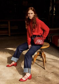 nat & nin MACY - Borsa a mano - deep red