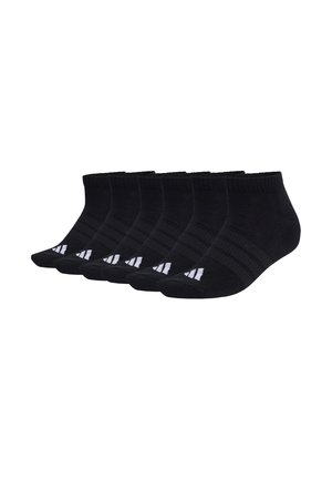 UNISEX CUSHIONED ESSENTIALS LOW CUT 6 PAIR PACK - Füßlinge - black