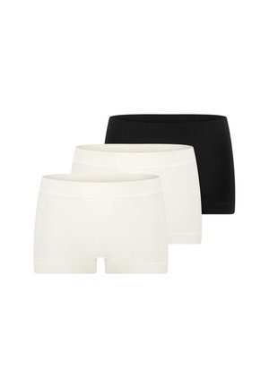 3ER PACK  - Panties - off white schwarz