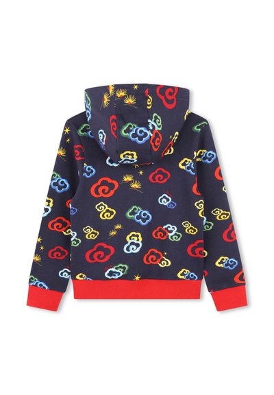 KENZO kids Sweat à capuche - bleu de chine