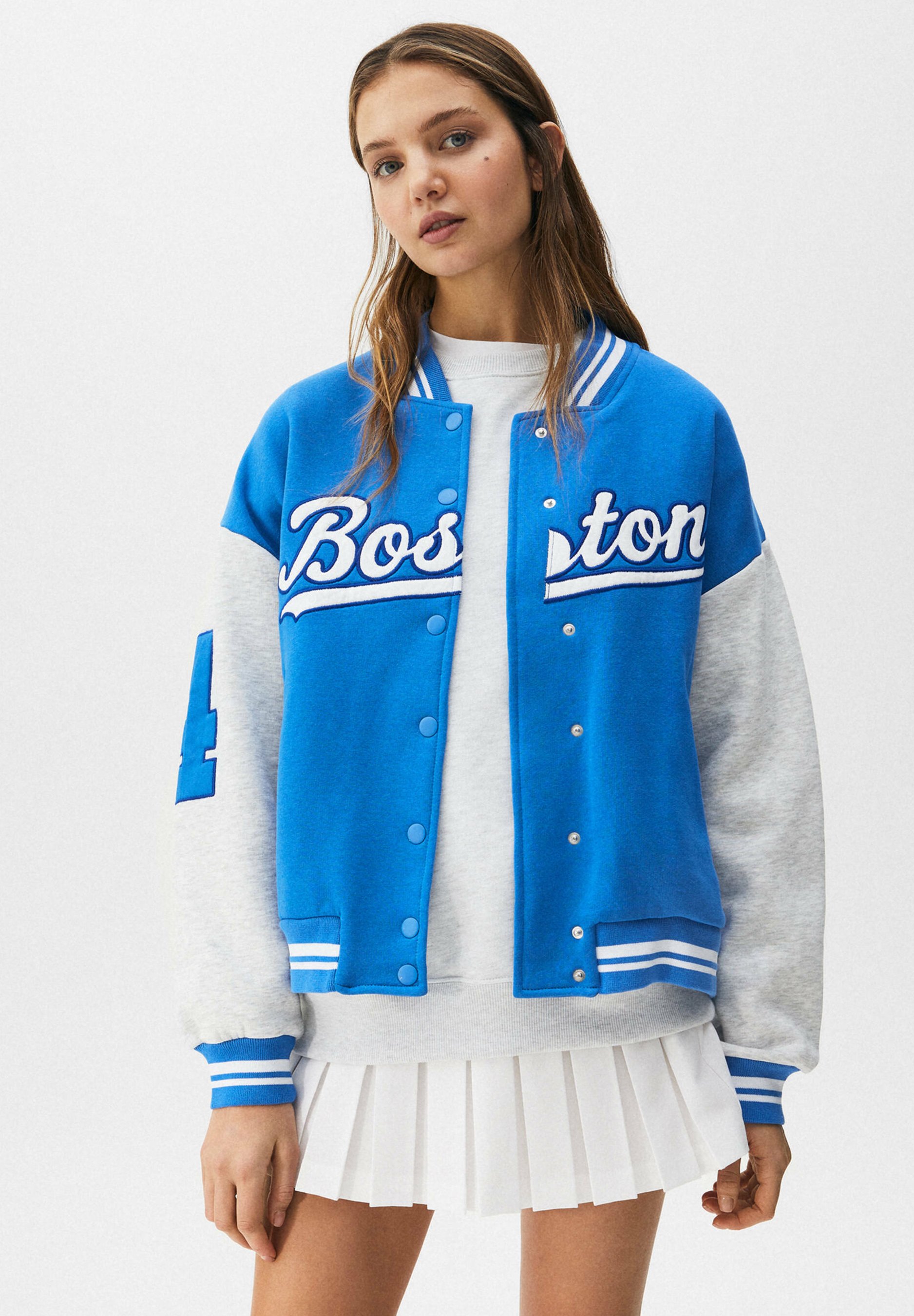 PULL\u0026BEAR Bomberjacks - royal blue/koningsblauw - Zalando.nl
