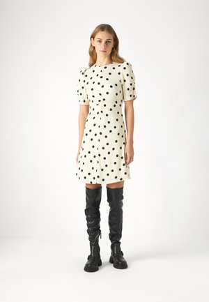 DOTTIA DRESS - Juhlamekko - afterglow/black