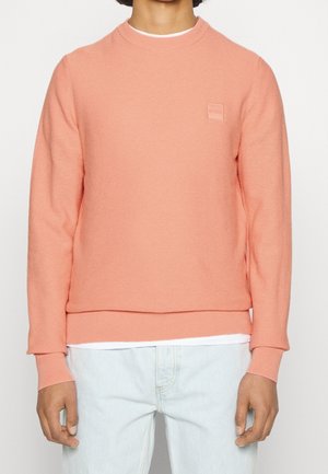 Strickpullover - light red
