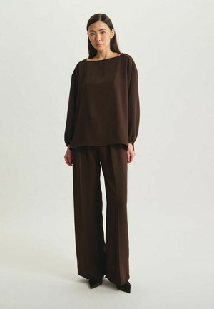Blouse - p dark brown