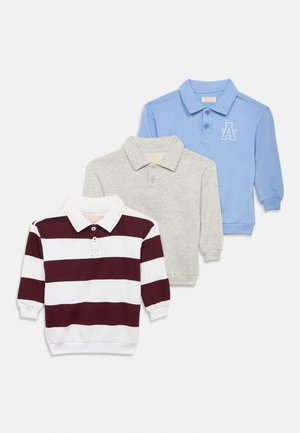 Friboo 3 PACK - Sweater - light blue/bordeaux