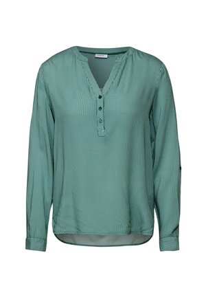 GESTREIFTE  - Bluse - grün