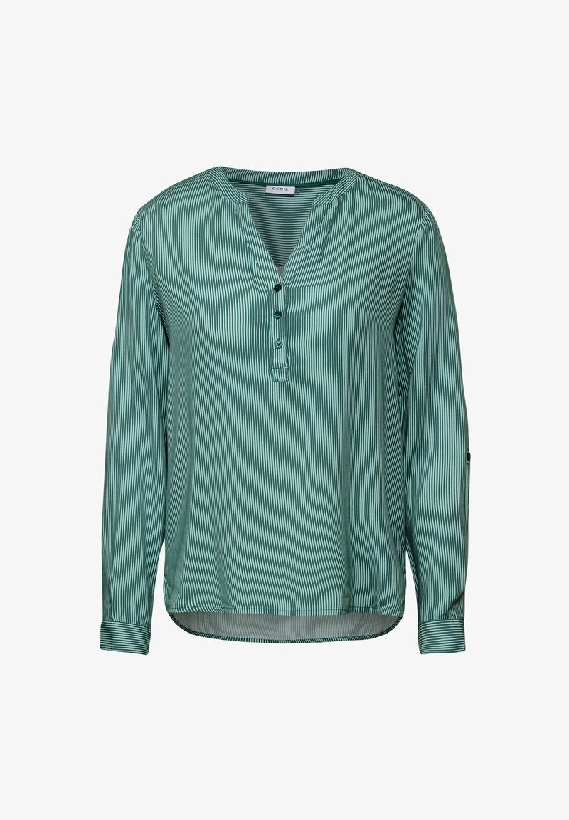 Cecil GESTREIFTE - Blus - grün/grön - Zalando.se