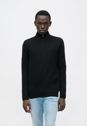 ONSLOUI HALF ZIP - Striktrøje - black