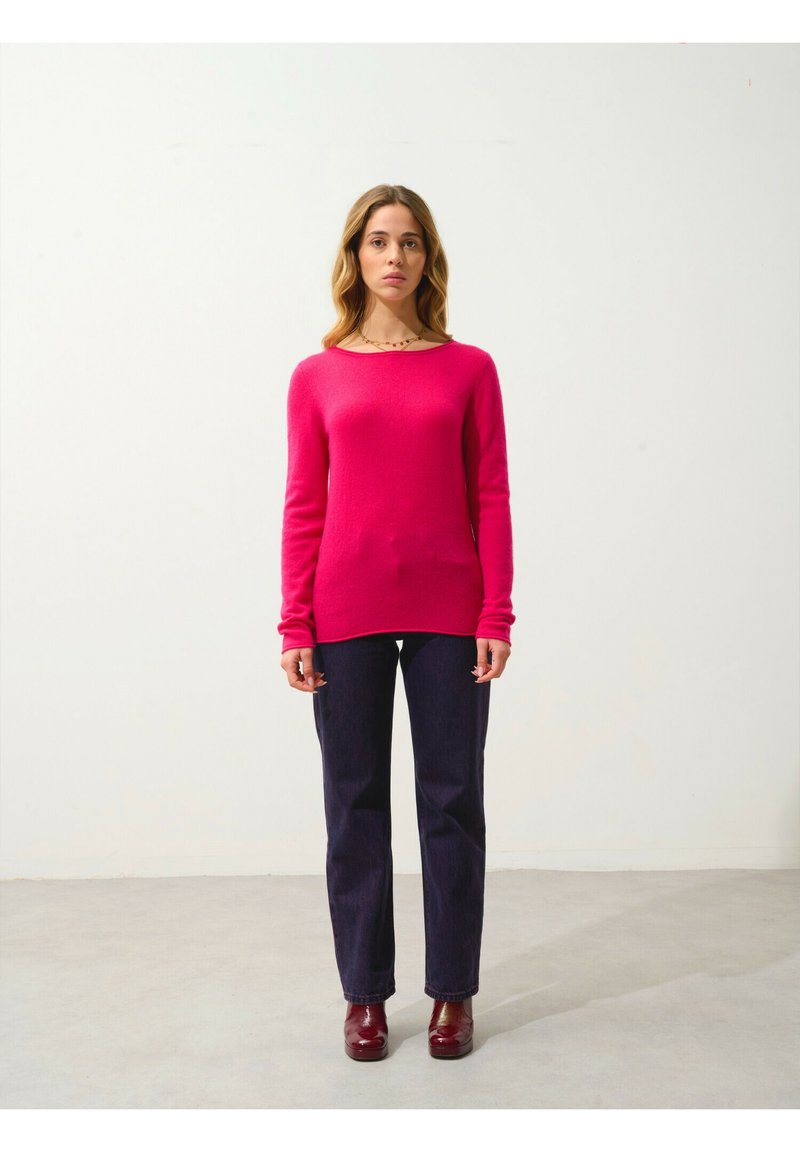 Authentic Cashmere CRIOU - Strickpullover - fuchsia