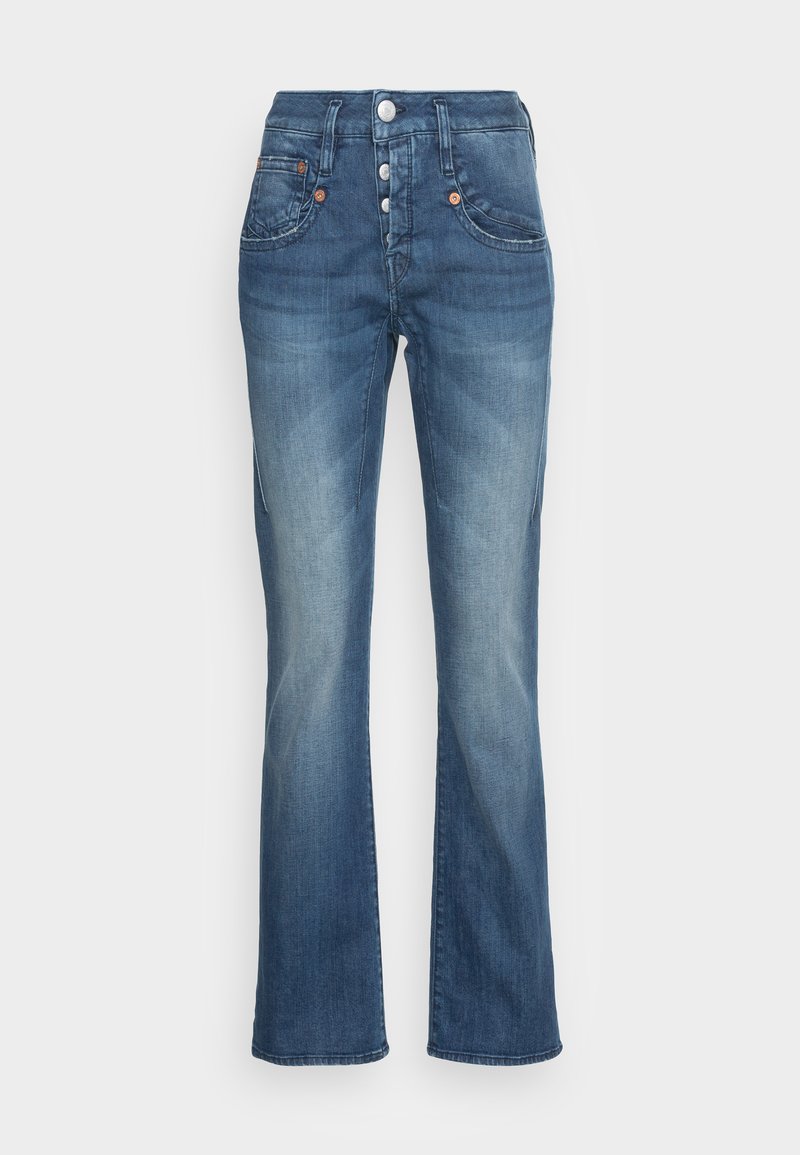 Herrlicher Slim fit jeans blauw denim/bluedenim