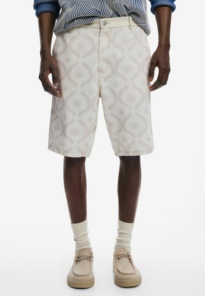 BERMUDA WITH SUN BORDERS - Short - beige