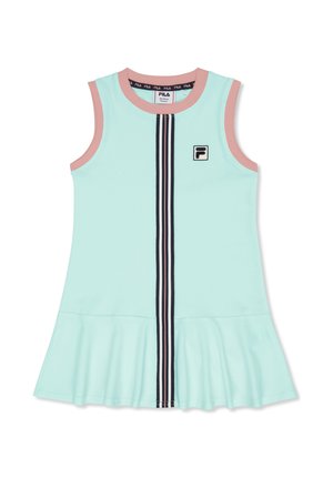 APPAREL PRATOLINO REGULAR HERITAGE TAPE SLEEVELESS - Vestito di maglina - soothing sea-mellow/rose