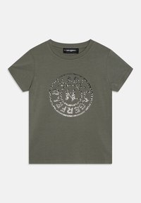 KARL LAGERFELD KIDS - SHORT SLEEVES TEE - T-shirt imprimé - olive Image miniature 1