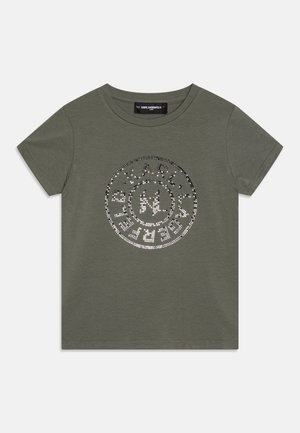 SHORT SLEEVES TEE - Camiseta estampada - olive