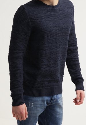 Strickpullover - dark blue
