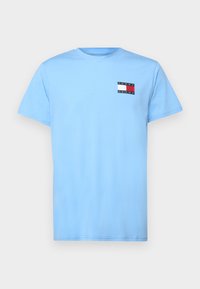 SLIM ESSENTIAL FLAG TEE - Tricou cu imprimeu - sugarplum blue