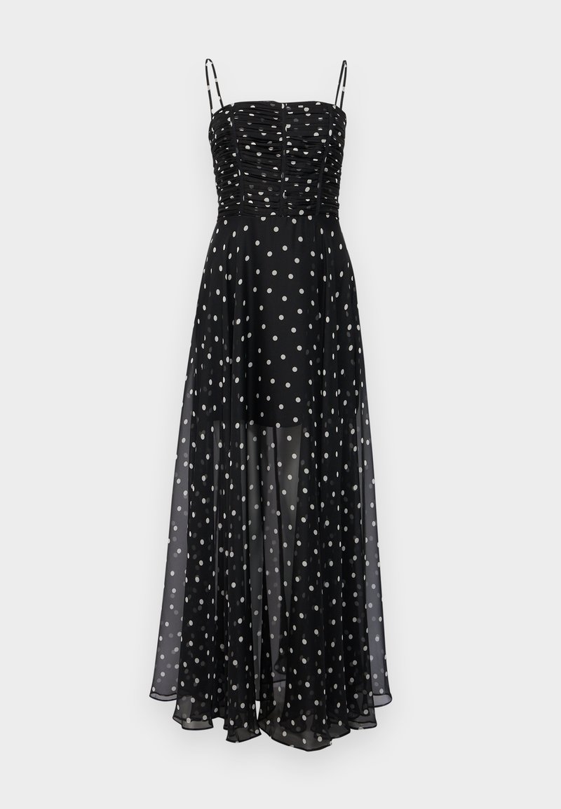 Forever New SHEER SKIRT MAXI DRESS - Maxi dress - black edmond/black - Zalando.ie Forever New SHEER SKIRT MAXI DRESS - Maxi dress - black edmond/black - Zalando.ie