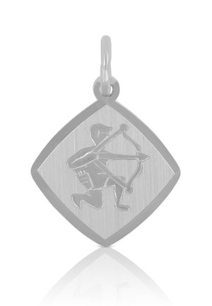 STERNZEICHEN SCHÜTZE  - Ciondolo - weissgold-coloured