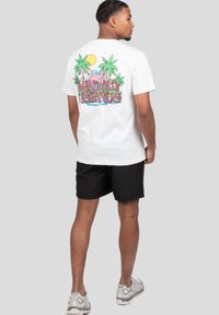 Wrong Friends T-shirt print - coconut white