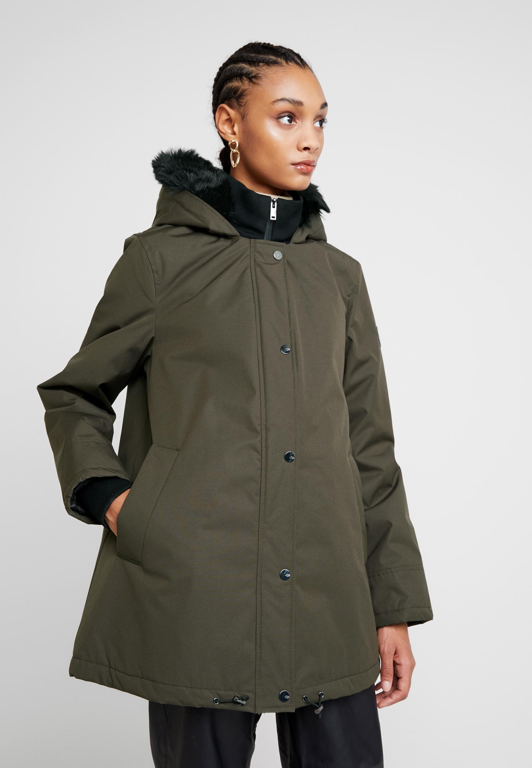 UGG BERNICE Manteau classique olivekaki ZALANDO.FR UGG BERNICE Manteau classique olivekaki ZALANDO.FR