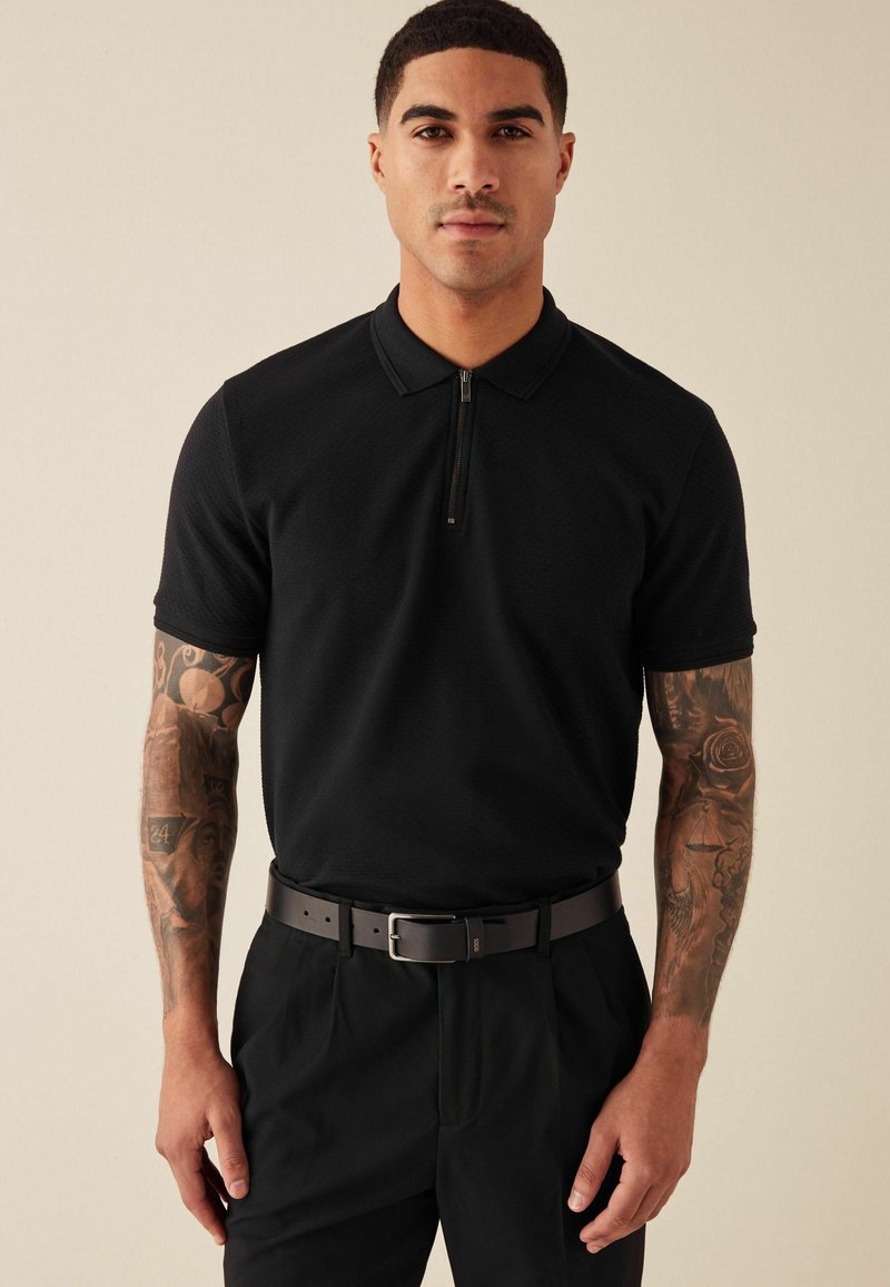 Next TEXTURED - Poloshirts - black