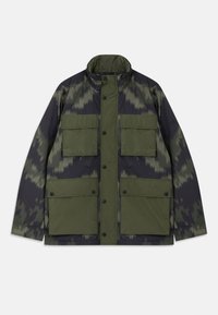 AIDEN PADDED PRINT JACKET - Allvädersjacka - warp forest