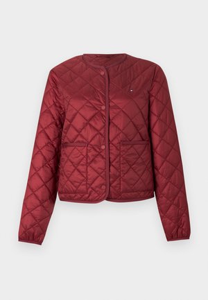 Tommy Hilfiger, LIGHTWEIGHT WATER REPELLENT QUILTED PADDED JACKET - Kerge jope - liberty red