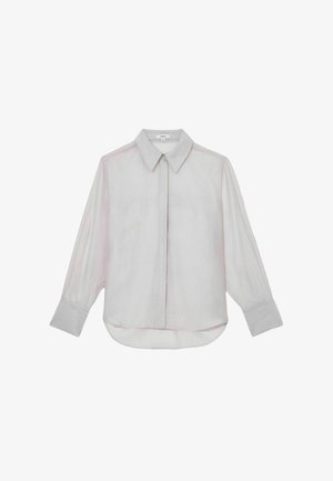 Reiss, REGULAR FIT - ALLY SHEER STRIPED LONG-SLEEVE SHIRT - Camicia - blue