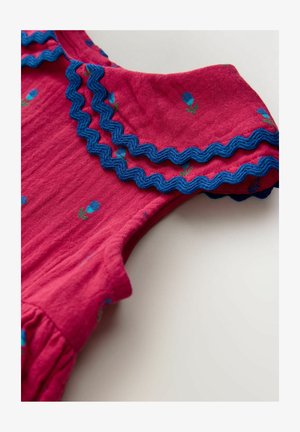 Next, REGULAR FIT - RIC RAC COLLAR - Robe de jour - red ditsy