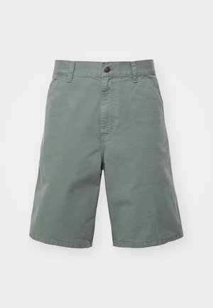 Carhartt WIP SINGLE KNEE - Farkkushortsit - park