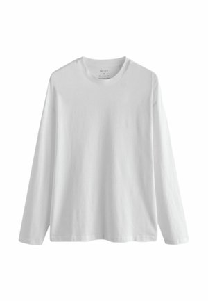 LONG SLEEVE CREW NECK - Maglietta a manica lunga - white