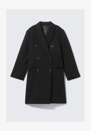 LOGAN KNEELENGTH - Klassikaline mantel - black