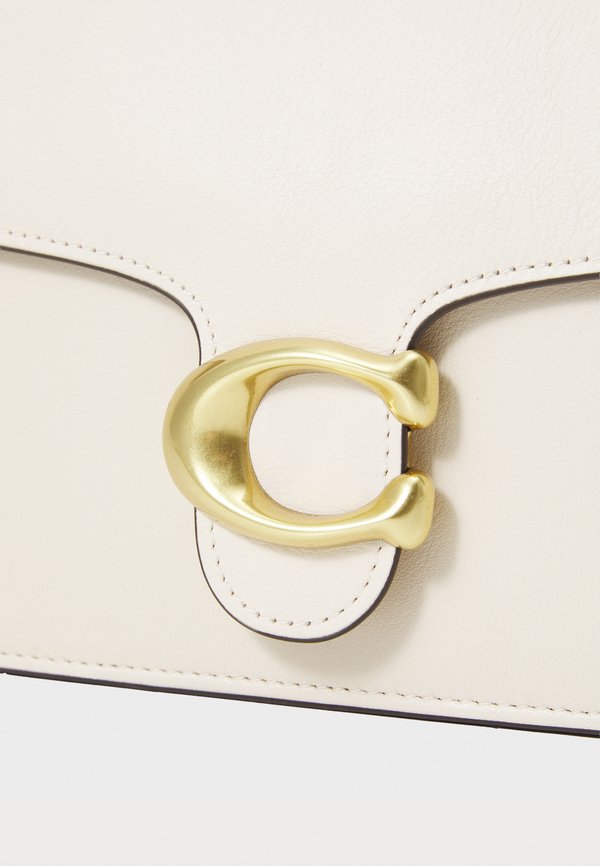 SOFT GRAIN CHAIN TABBY SHOULDER BAG WITH CHAIN - Handbag - chalk2