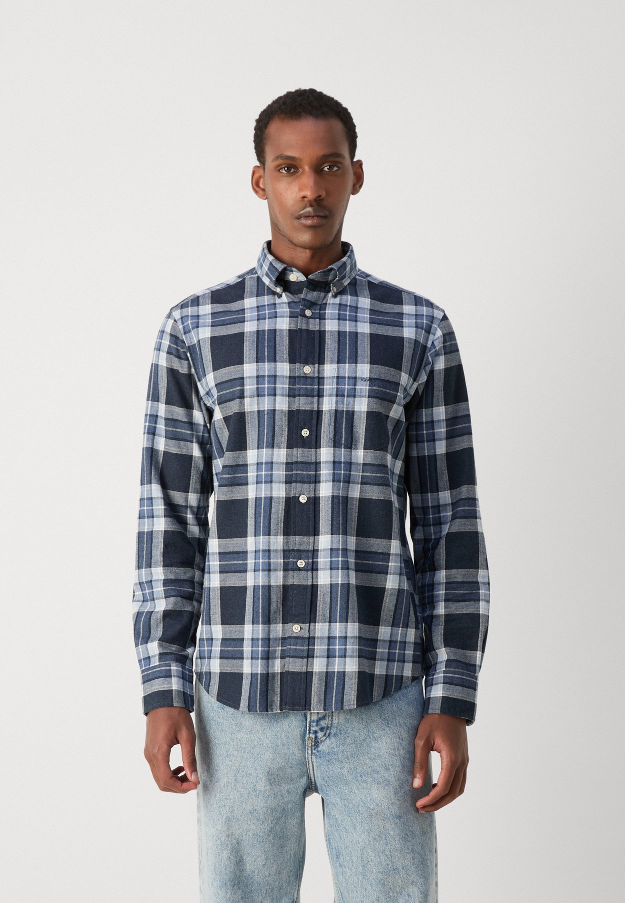TARTAN MELANGE CHECK SHIRT