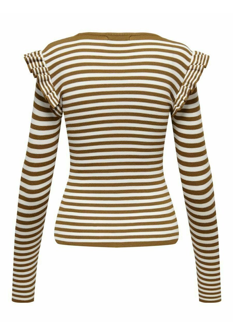 Damen Strickjacken | JDY Strickpullover toasted coconut/braun - CF40801 Damen Strickjacken | JDY Strickpullover toasted coconut/braun - CF40801