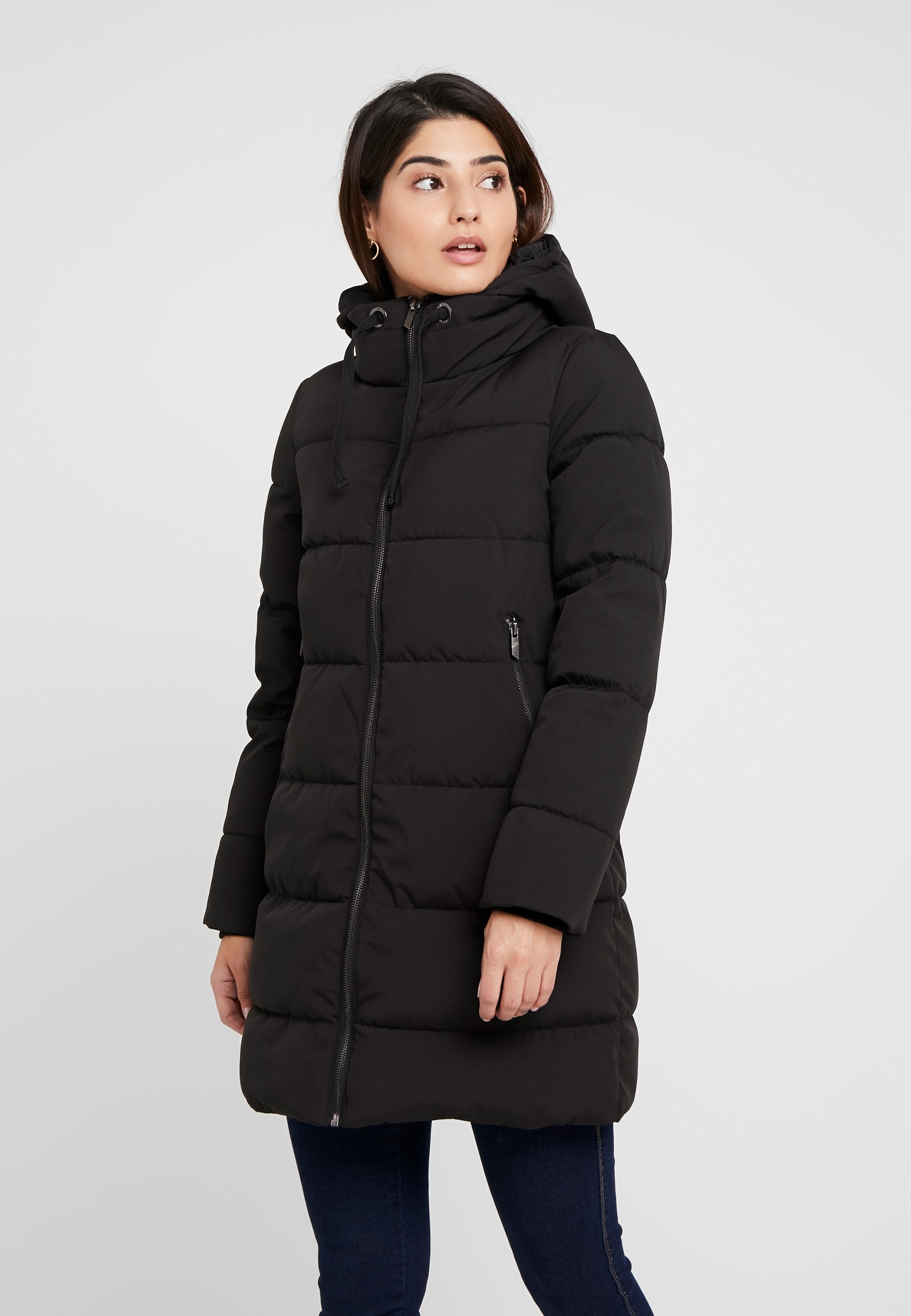 ONLALANA QUILTED COAT Winterjas black ONLALANA QUILTED COAT Winterjas black