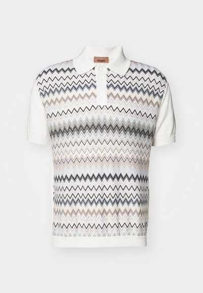Missoni SHORT SLEEVE - Polo - multi-coloured/white base